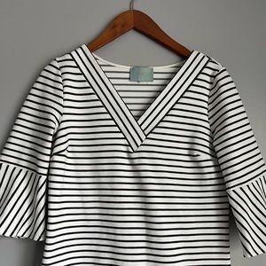 Skies Are Blue Striped Tunic Shift Dress, size Medium